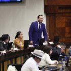 Juan Andrés González es el jefe de la bancada de la Revolución Ciudadana en la Asamblea.
