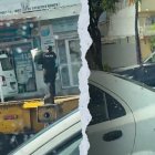 Video muestra a agentes policiales y camioneta de Segura EP.