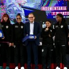 Varios directivos recibieron homenajes por su apoyo a Dragonas IDV y al fútbol femenino ecuatoriano
