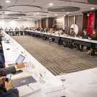 La ministra de Comercio de Colombia, Diana Morales, se reunió con empresarios.