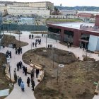 Fotografía que muestra el nuevo Centro de Aprendizaje de San Quintín en San Quentin (EE.UU.).