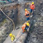 El daño en las tuberías no es algo nuevo en Durán. Hace un año se registró otro percance en el sector La Herradura.
