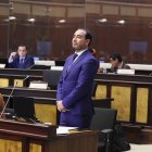 Juan Andrés González es el jefe de la bancada correísta en la Asamblea.