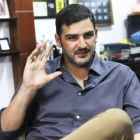 Aquiles Álvarez, alcalde de Guayaquil, con pelo.