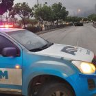 Personal de la Agencia de Tránsito y Movilidad (ATM) cerró un tramo de la autopista Narcisa de Jesús, la mañana de este jueves 12 de marzo.