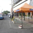 La mañana siguiente, la Bahía amaneció con tensión y presencia limitada de uniformados, según denunciaron comerciantes.