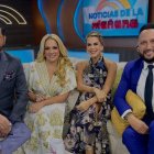 Nino Touma junto a Gabriela Pazmiño, La Nena y José Luis Arévalo.