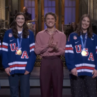 Storrie presentaba originalmente a Jack y Quinn Hughes sin embargo como invitadas sorpresa se integraron.