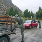 Referencial. Militares ecuatorianos refuerzan controles en la frontera norte, donde alias Mono Tole es buscado por ataques contra las Fuerzas Armadas.