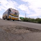 El tramo que conecta a Guayaquil con Durán aún presenta huecos-