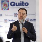 Pabel Muñoz durante una rueda de presa este 10 de marzo de 2026.