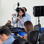 Diana Jácome, legisladora oficialista, expresó que se defenderá ante la denuncia hecha por la bancada de la RC.