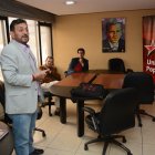 Geovanni Atarihuana, director nacional del partido Unidad Popular.