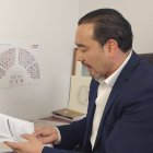 El asambleísta jefe de bancada del correísmo, Juan Andrés González.