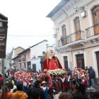 La romería, con raíces  en 1601, recorre el  Centro Histórico cada Sábado Santo.
