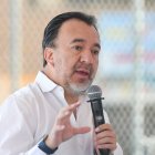 Pabel Muñoz durante el informe semanal Frecuencia Quiteña de este 29 de diciembre de 2025.