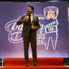 Jorge Ulloa en su participación de los Premios Valdivia.