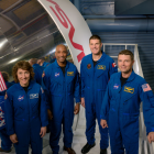 Los astronautas Victor Glover, Reid Wiseman, Christina Koch y Jeremy Hansen van a convertirse en los primeros seres humanos en viajar hacia la Luna después de más de cincuenta años.