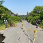 El ingreso al santuario Blanca Estrella de la Mar en Olón será peatonal debido a un socavón formado en la vía