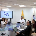 El Pleno del CPCCS es presidido por Andrés Fantoni.