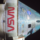 Cápsula Orión de la misión Artemis II donde viajan cuatro astronautas.