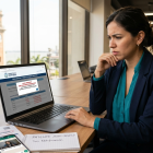 Contribuyente realiza trámites en línea para la declaración y pago de la patente municipal en Guayaquil.