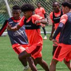 Barcelona SC y sus entrenamientos en Puembo.