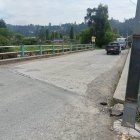 El puente Ochoa León se cerró al tránsito debido a fallas técnicas que se registran en su estructura.