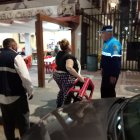 Segura EP volvió al sitio a despejar la vía pública.