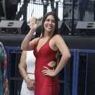Tatiana Coronel, alcaldesa subrogante de Guayaquil, en un evento público.