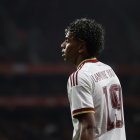 Lamine Yamal, delantero de la selección española de fútbol.