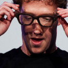 Mark Zuckerberg con la generación pasada de las gafas Ray-Ban, durante su presentación en el Meta Connect.