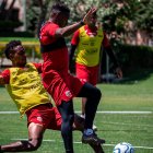 Barcelona prepara el partido ante Liga de Quito el viernes 3 de abril.