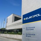 Vista exterior de la sede de Europol en La Haya, Países Bajos.