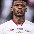 El defensor ecuatoriano Robert Arboleda durante un encuentro oficial con el São Paulo FC