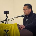 José Villavicencio, presidente de la UGTE, ratifica que los trabajadores se movilizarán el 1 de mayo pese al feriado dispuesto por el Gobierno.