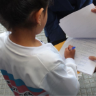 En 2018, una foto de Amada, cuando tenía 11 años. Hoy tiene 17 años y habló con los jueces de la Corte