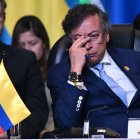 El presidente Gustavo Petro, en convención de la CELAC.