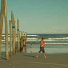 Referencial. El estado del mar en la costa continental e insular de Ecuador se mantendrá con oleaje moderado