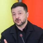 El presidente de Ucrania, Volodímir Zelenski.