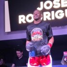 El boxeador ecuatoriano José Rodríguez peleó el 27 de marzo en Houston, Texas.