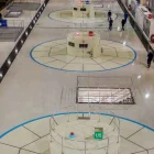 Parte de la infraestructura de la Corporación Eléctrica del Ecuador.