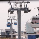 El sistema de transporte aerosuspendido de Guayaquil.