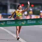 Paula Torres campeona mundial de marcha por equipos.
