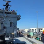 BAE Jambelí se encuentra hoy en San Diego antes de llegar a Ecuador para reforzar la seguridad marítima.