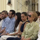 Hoy se celebró una misa por el cumpleaños del alcalde Aquiles Álvarez.