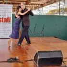 Como parte de la Fiesta del Vino Malbec, algo de tango que siempre va acompañado de un buen Malbec argentino.