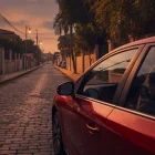 Ilustración. Las personas durmieron dentro de los vehículos.