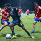 Johan Martínez delantero de la Sub 17 de Ecuador.