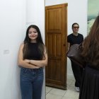 Mikaela Montenegro es licenciada en Artes Plásticas por la Universidad Central del Ecuador. Ha desarrollado una práctica centrada principalmente en la pintura.